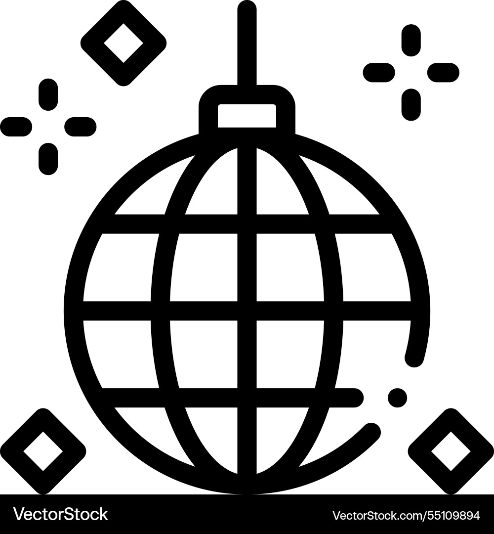 Mirror icon thin linear style design isolated vector image