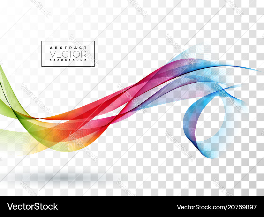 Abstract Wave Background vector image