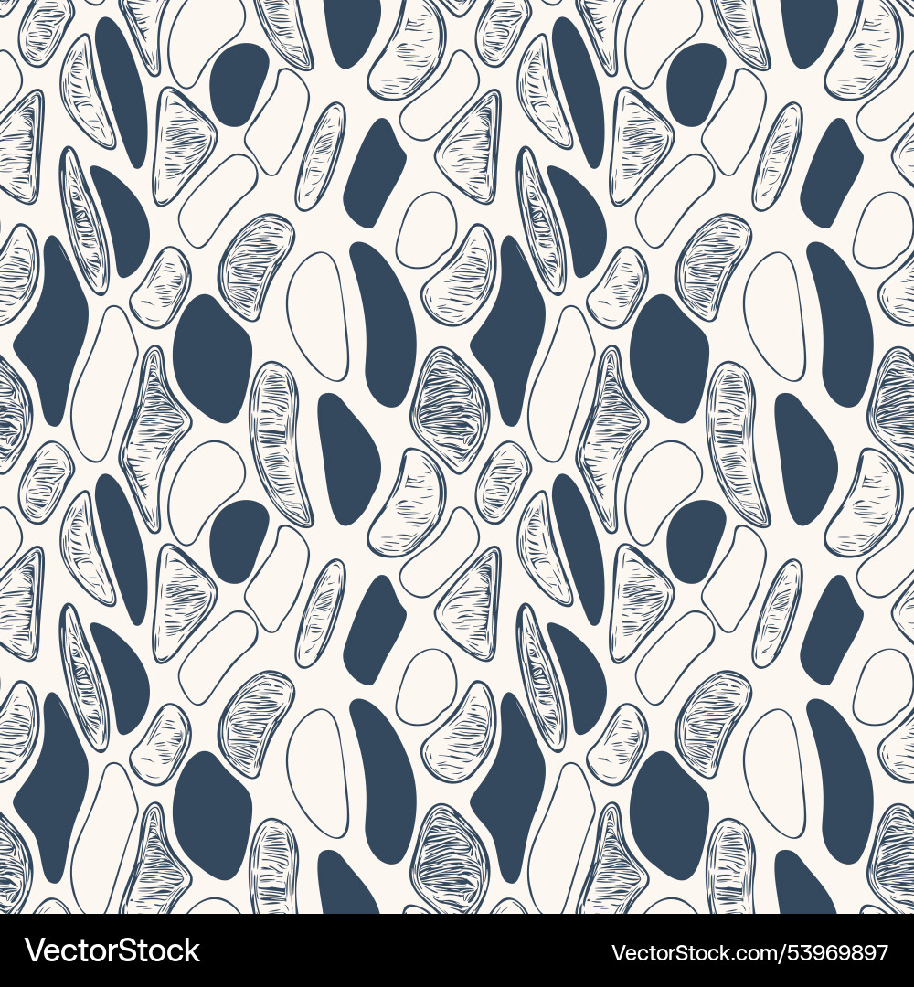 Seamless pattern with a simple abstract drawing Seamless pattern with a simple abstract drawing vector image