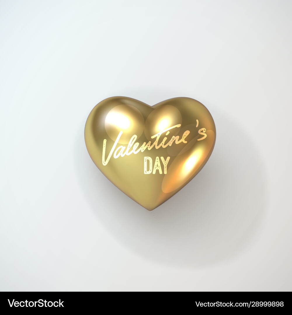 Valentines day holiday decoration Valentines day holiday decoration vector image