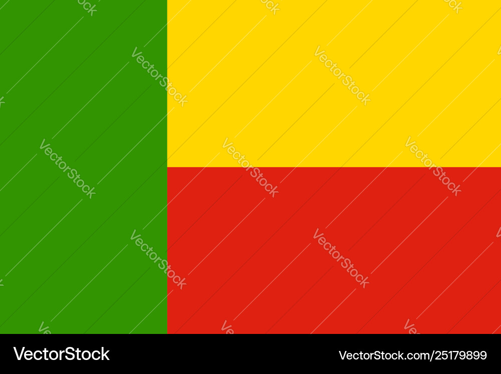 Flag rectangular shape Flag rectangular shape vector image