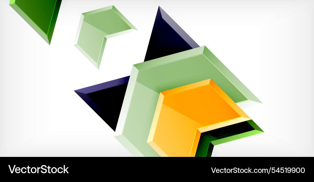 Technology dynamic arrow geometric background Technology dynamic arrow geometric background vector image