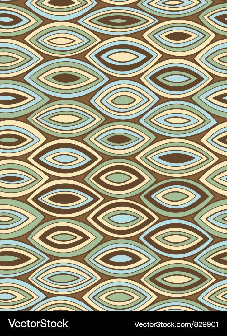 Retro Geometric Pattern vector image