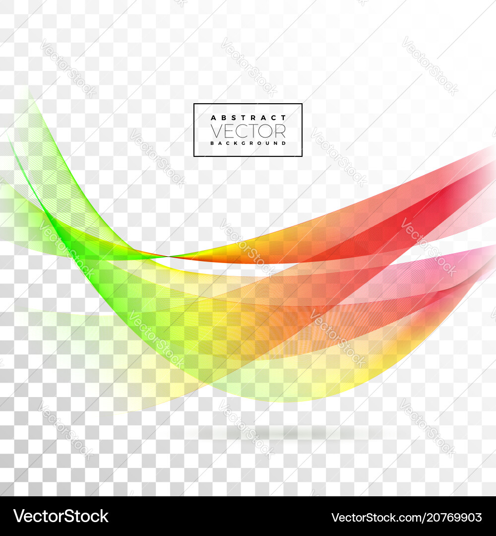 Abstract Wave Background Vector Image