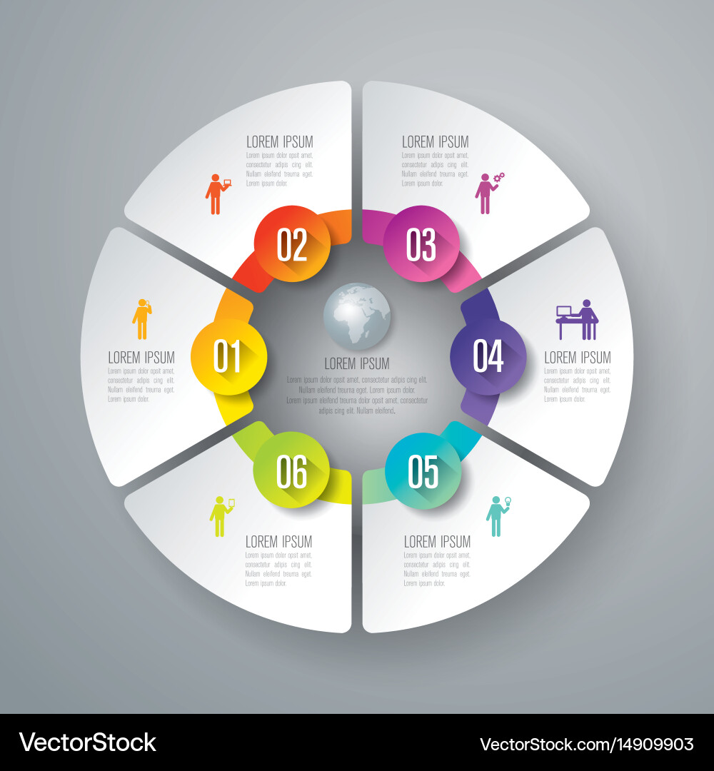 Data Visualization Templates vector image