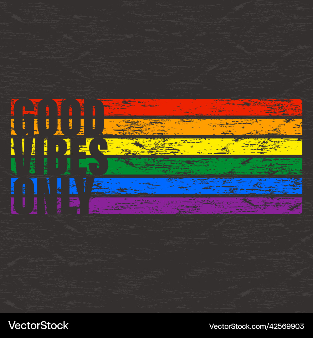 Good vibes only text background Good vibes only text background vector image