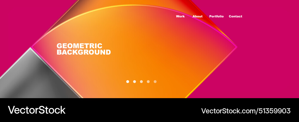 Trendy simple round triangle and circle Trendy simple round triangle and circle vector image
