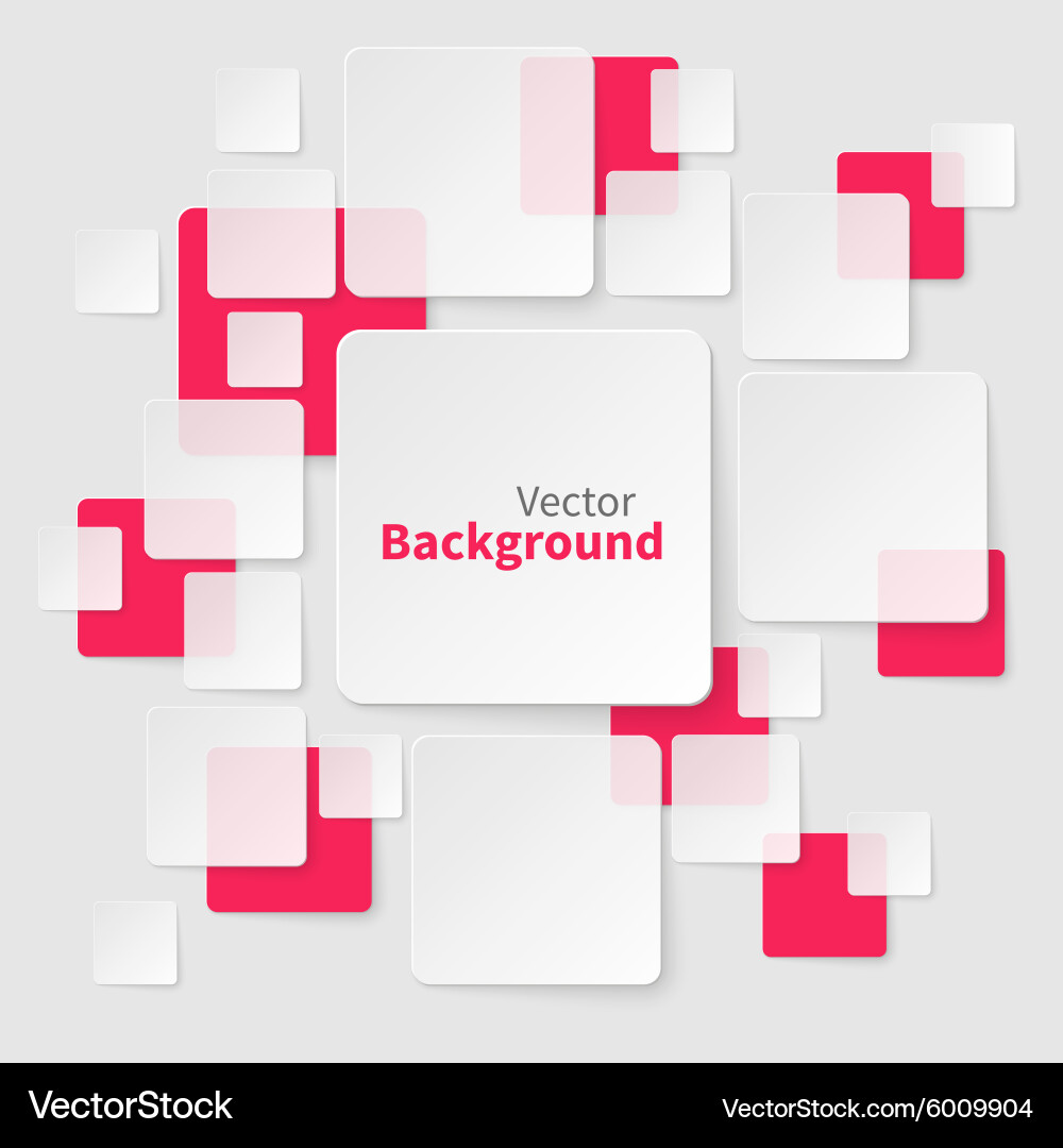 Abstract background and texture with squares vector image