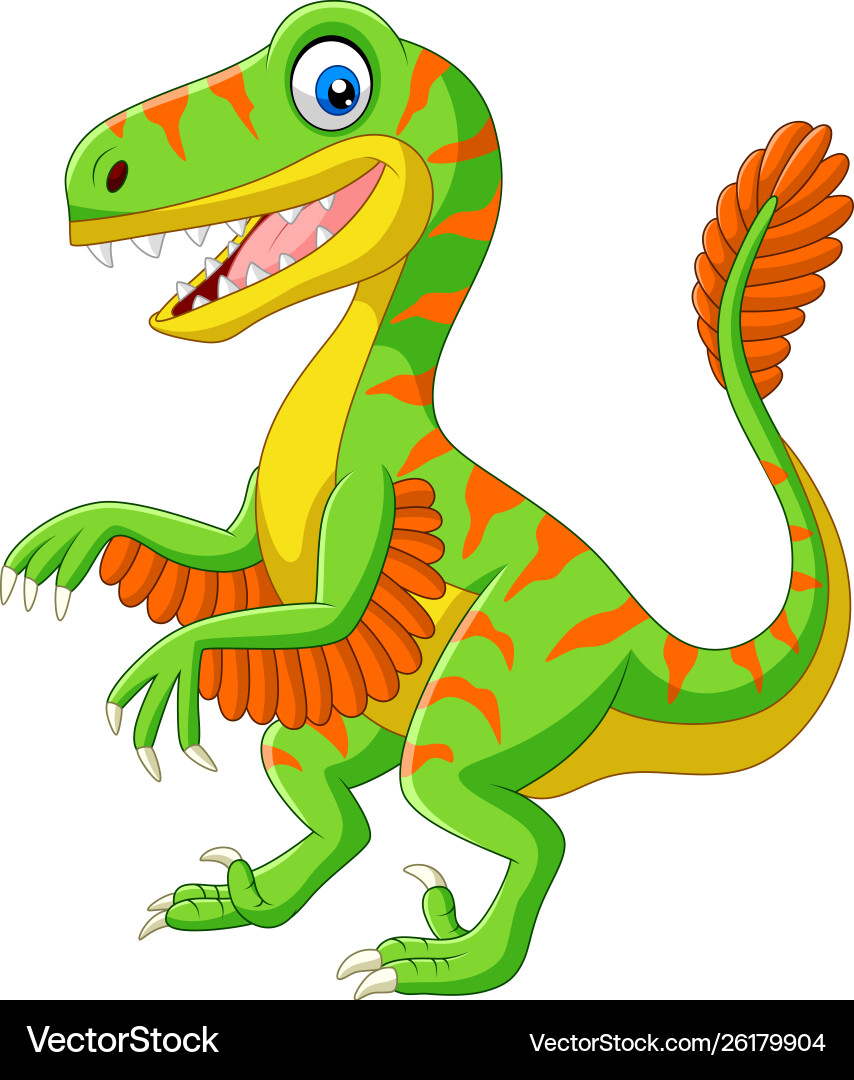 Caricatura De Velociraptor