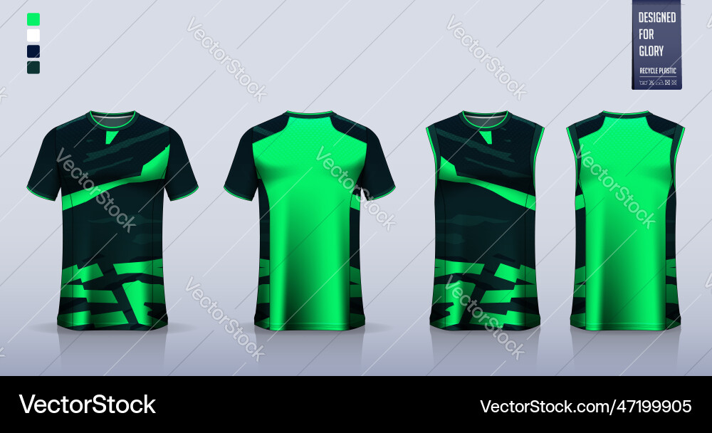 Fußball-Kit oder Basketball Uniform Fußball-Kit oder Basketball Uniform vektorbild