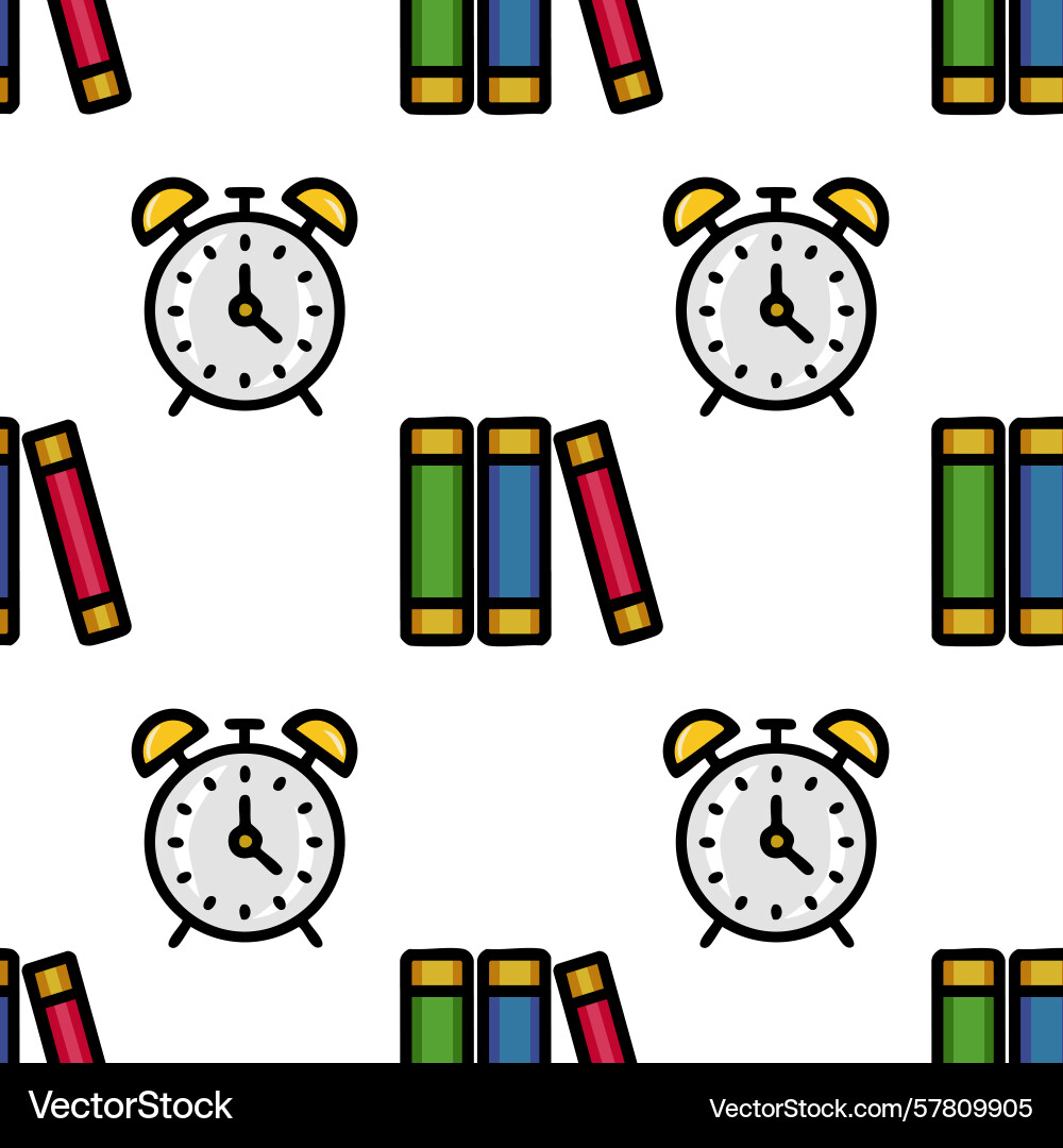 Seamless pattern featuring a playful arrangement Seamless pattern featuring a playful arrangement vector image