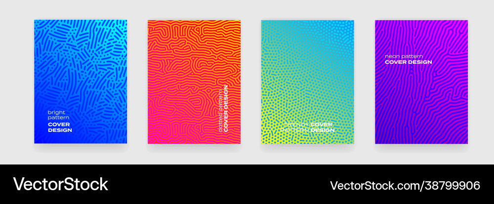 Abstract Line Pattern Background vector image