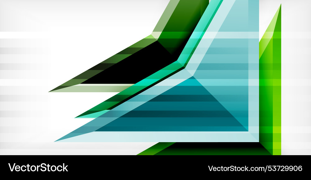 Arrows with 3d effect abstract background Vector Image
