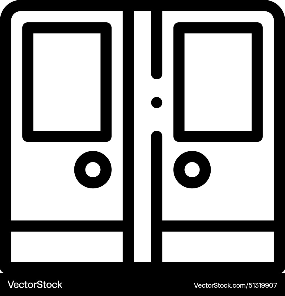 Access icon thin linear style design isolated Access icon thin linear style design isolated Vector Image