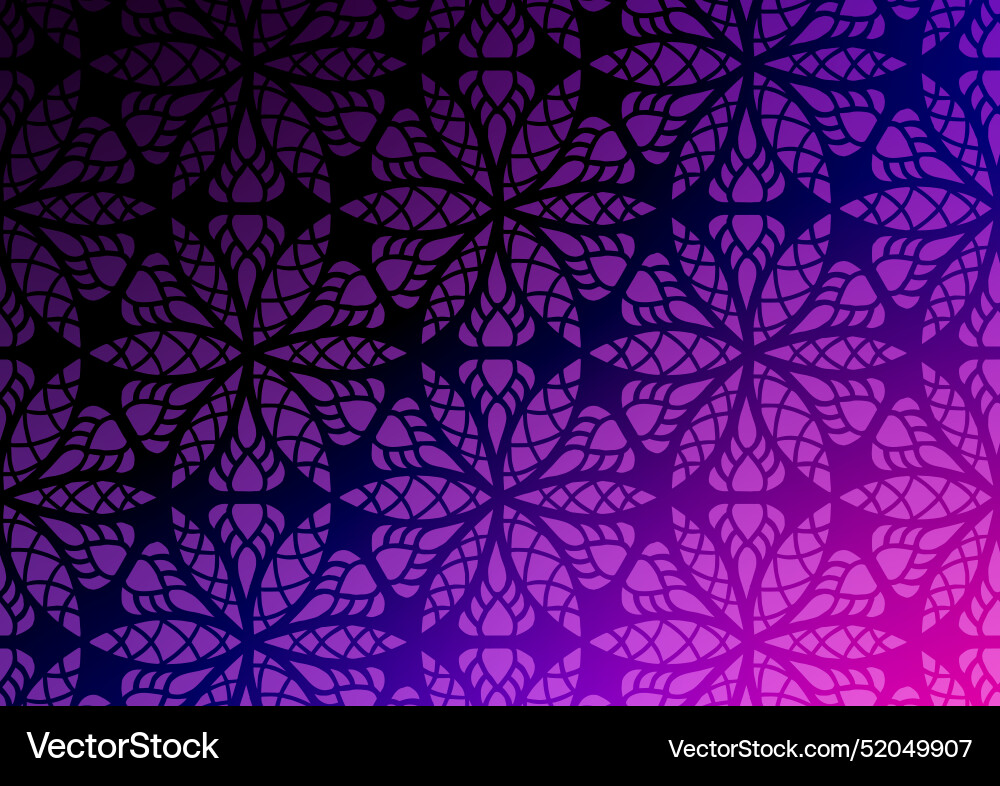 Purple pattern flower net geometric background Purple pattern flower net geometric background vector image