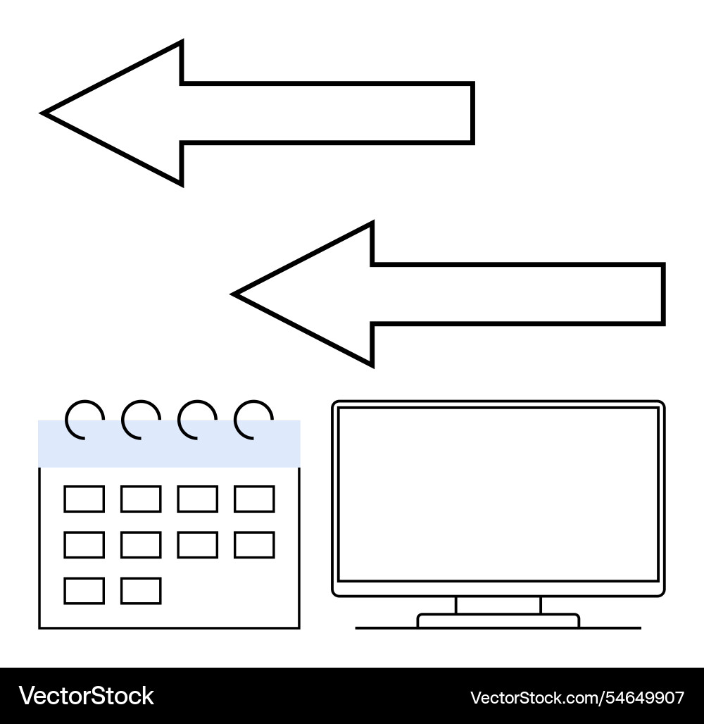 Time management and task prioritization Time management and task prioritization vector image