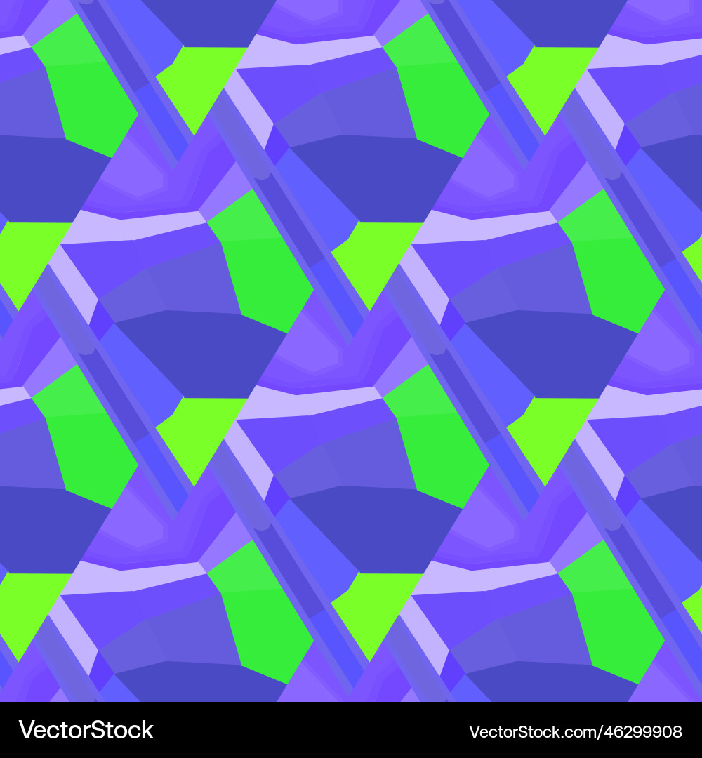 Abstract seamless pattern of gradiental angled Vector Image