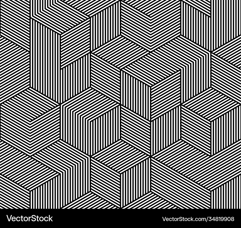 Seamless pattern texture with abstract hexagon Seamless pattern texture with abstract hexagon vector image