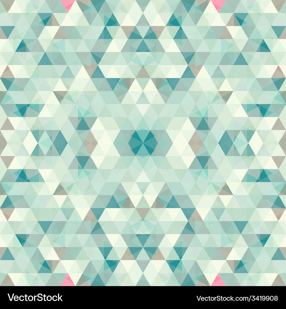 Triangular mosaic colorful background Vector Image