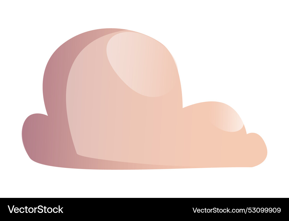 Flat of a simple abstract vector image