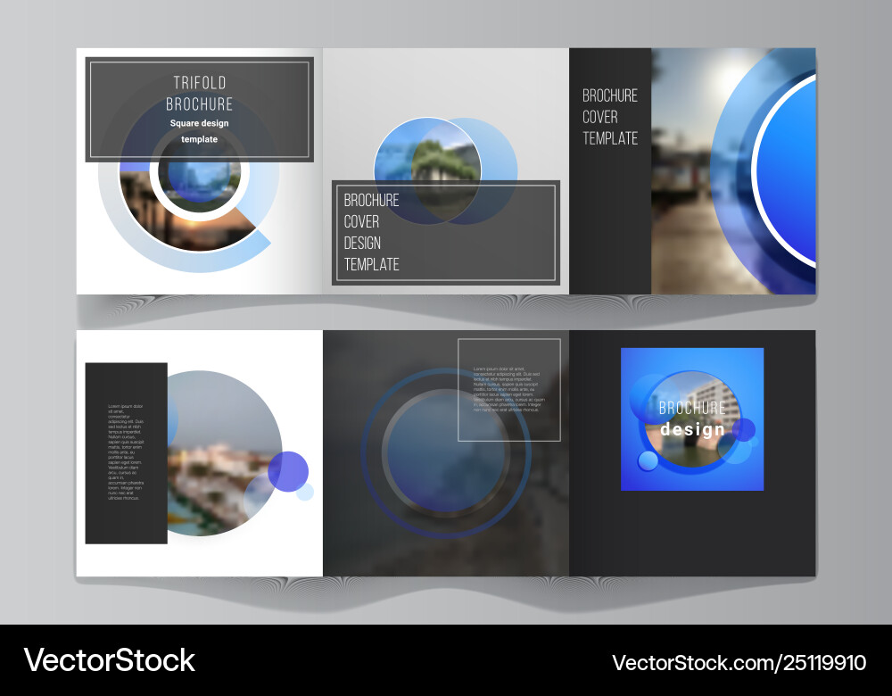 Minimal editable layout square Minimal editable layout square vector image