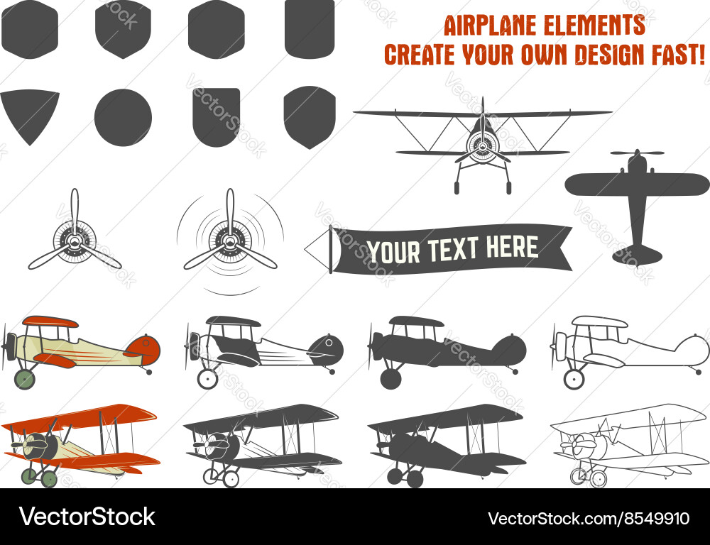 Lyrlody Vintage Doppeldecker Flugzeug Modell - Retro Metall Dekoration Für Zuhause & Café | In Rot, Schmiedeeisen Design