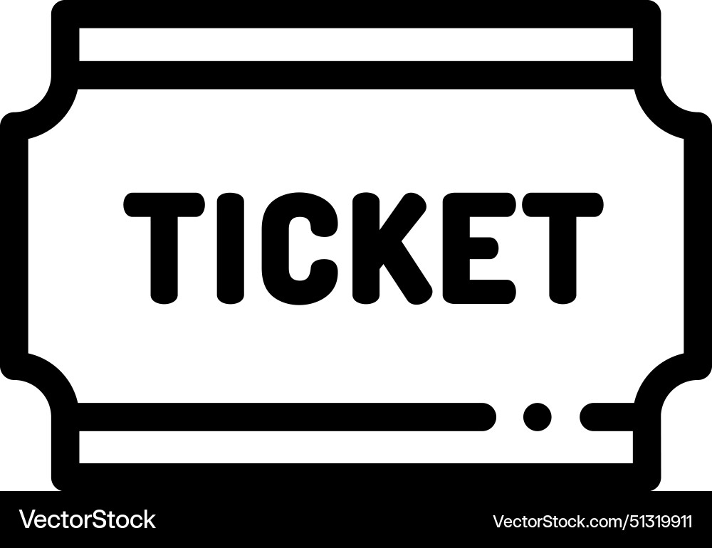 Access icon thin linear style design isolated vector image