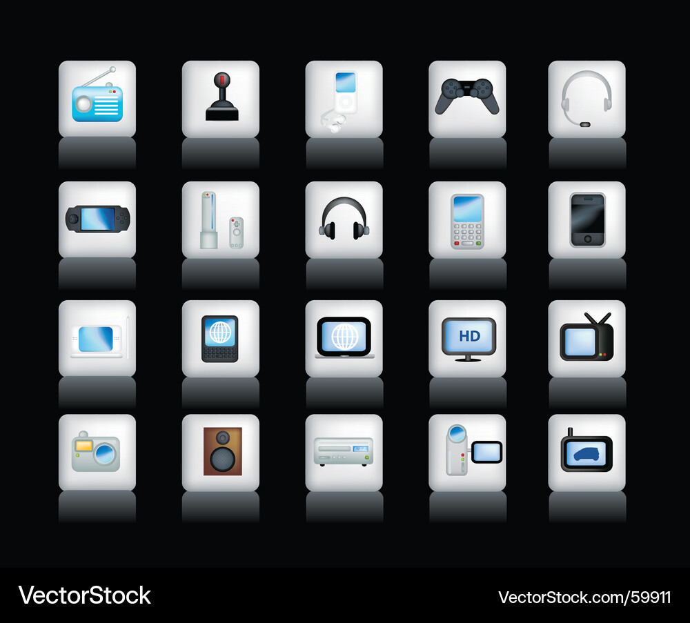 Electronics Vector Image