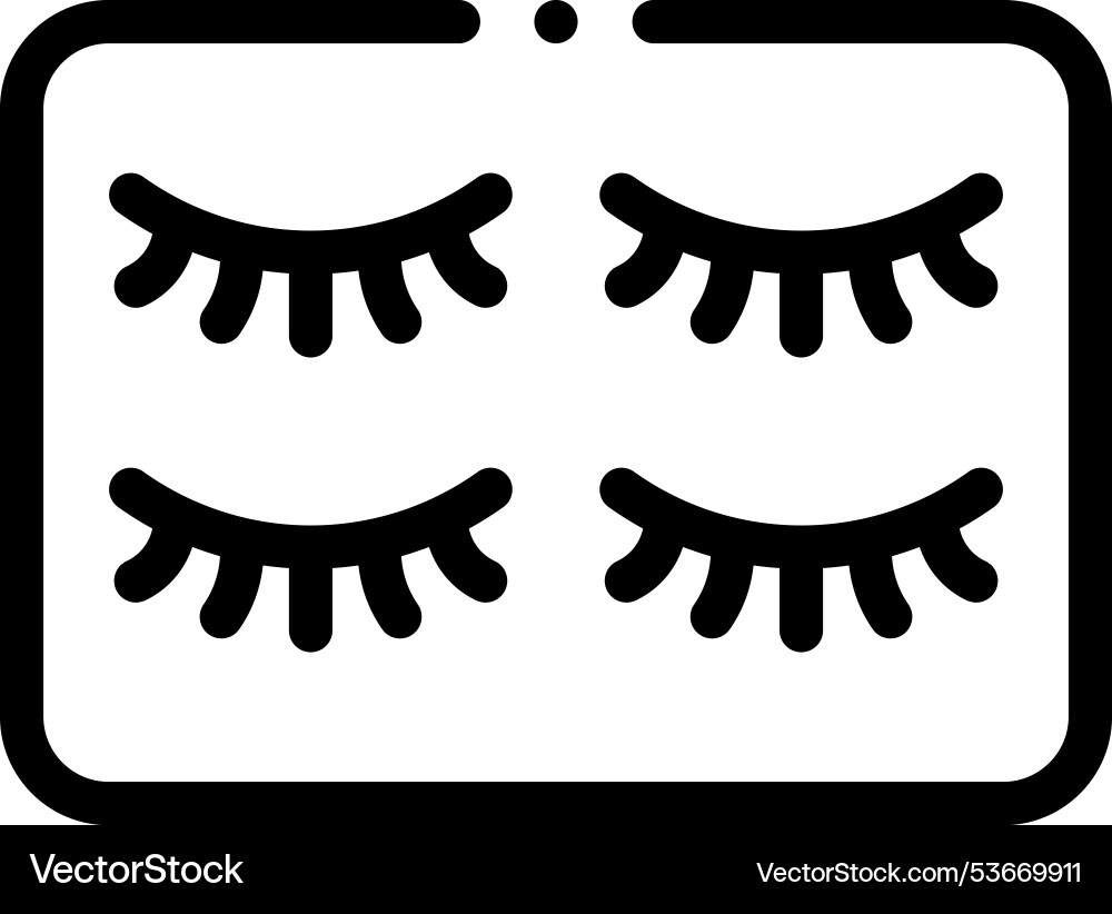 Fakir icon thin linear style design isolated vector image