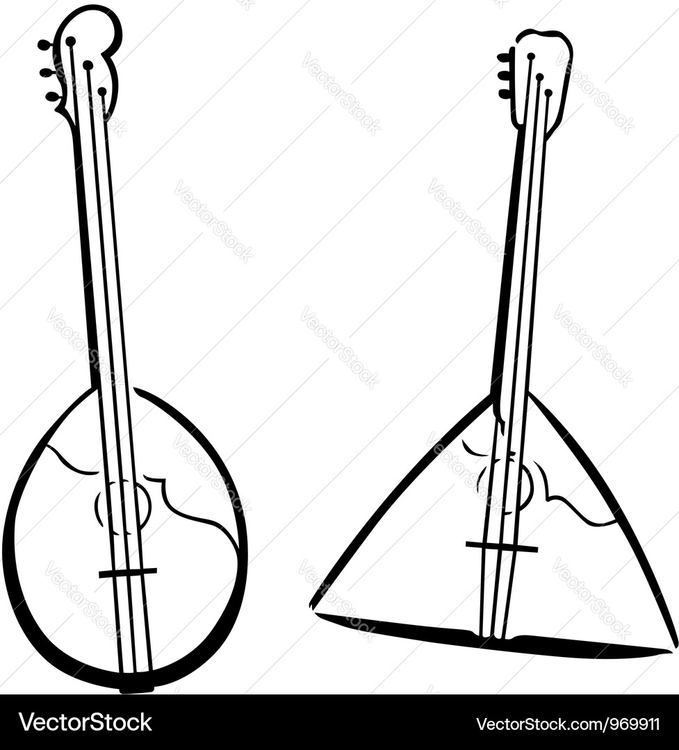 Musical instruments Vector Image