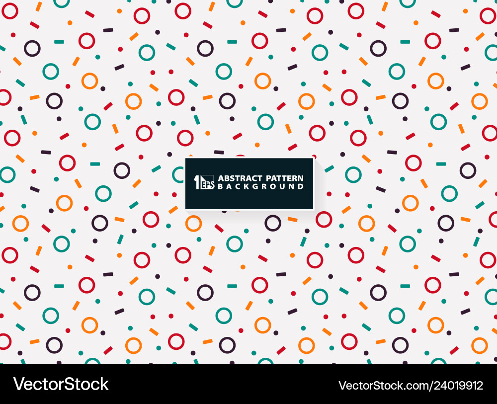 Abstract colorful geometric pattern design Abstract colorful geometric pattern design vector image
