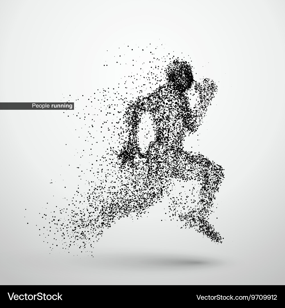 Dynamic Particle Flow Vector Image