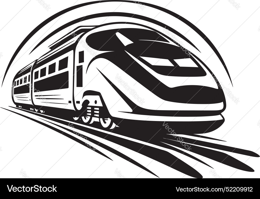 Swift streamline dynamic black logo for bullet Swift streamline dynamic black logo for bullet Vector Image