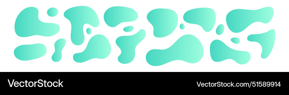 Abstract blob with wavy and irregular shape Abstract blob with wavy and irregular shape vector image
