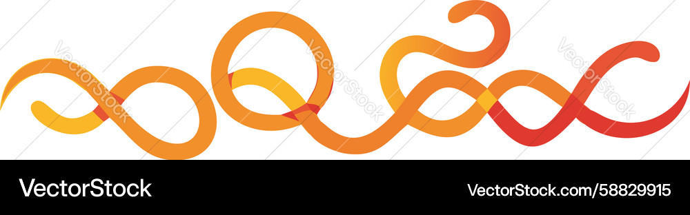 Abstract curved lines fluid motion dynamic Vector Image