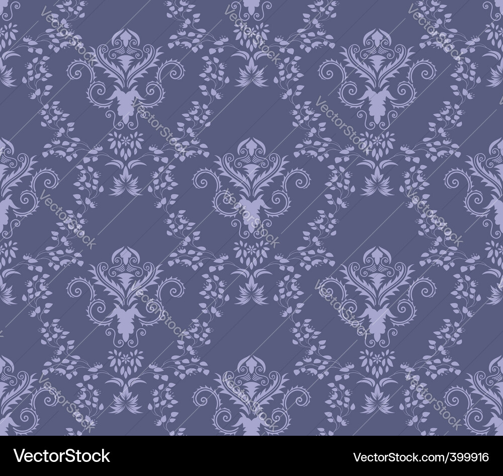 Damask pattern Vector Image