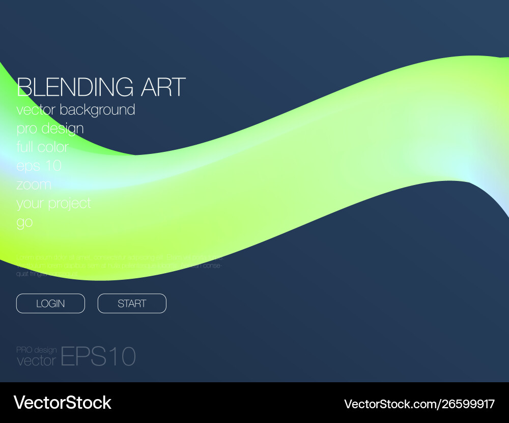 Abstract blend background template for web site Abstract blend background template for web site vector image