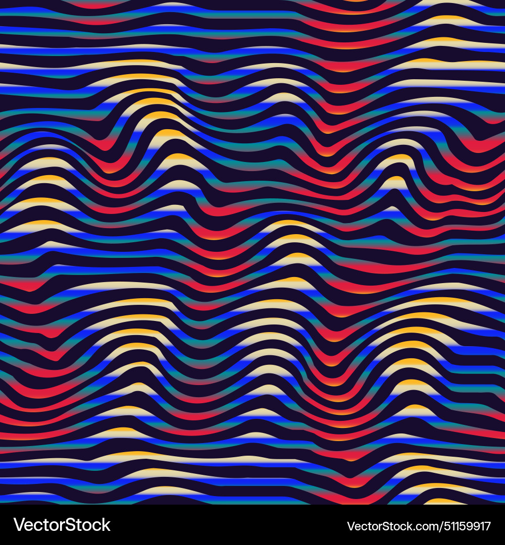 Abstract wavy seamless pattern Abstract wavy seamless pattern Vector Image