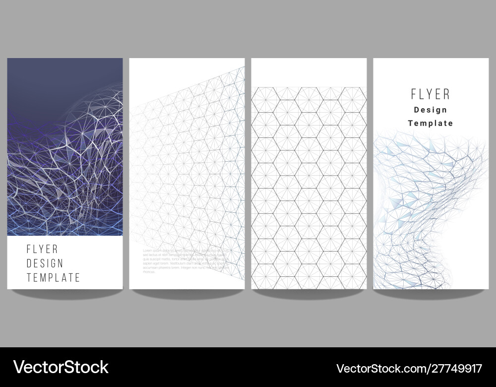 Minimalistic layout Vector Image
