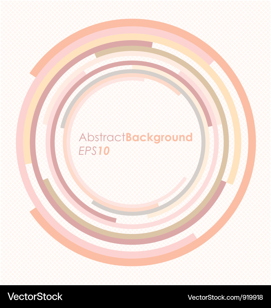Rotating Circle Abstract Background vector image