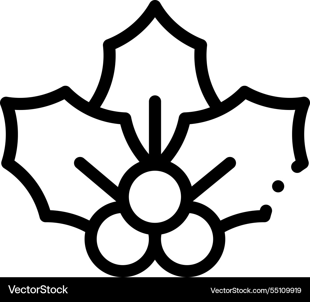 Mite icon thin linear style design isolated Mite icon thin linear style design isolated vector image