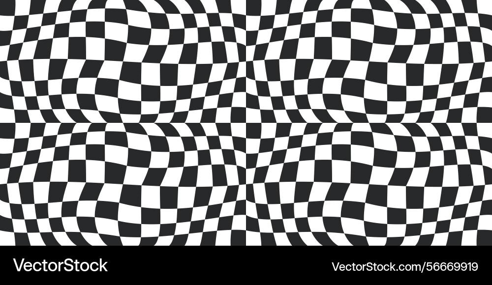 Squares are arranged in a repeating grid Vector Image