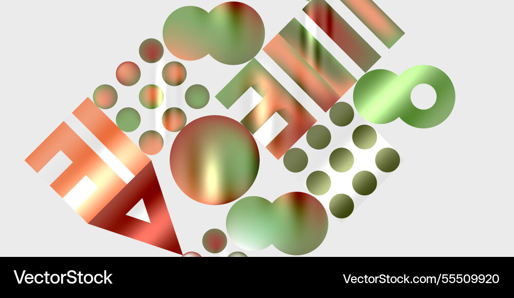 Simple shapes - circles triangles rectangles Vector Image