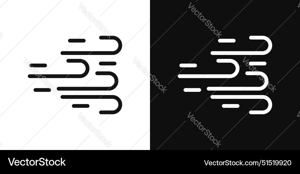 Wind icon Royalty Free Vector Image - VectorStock