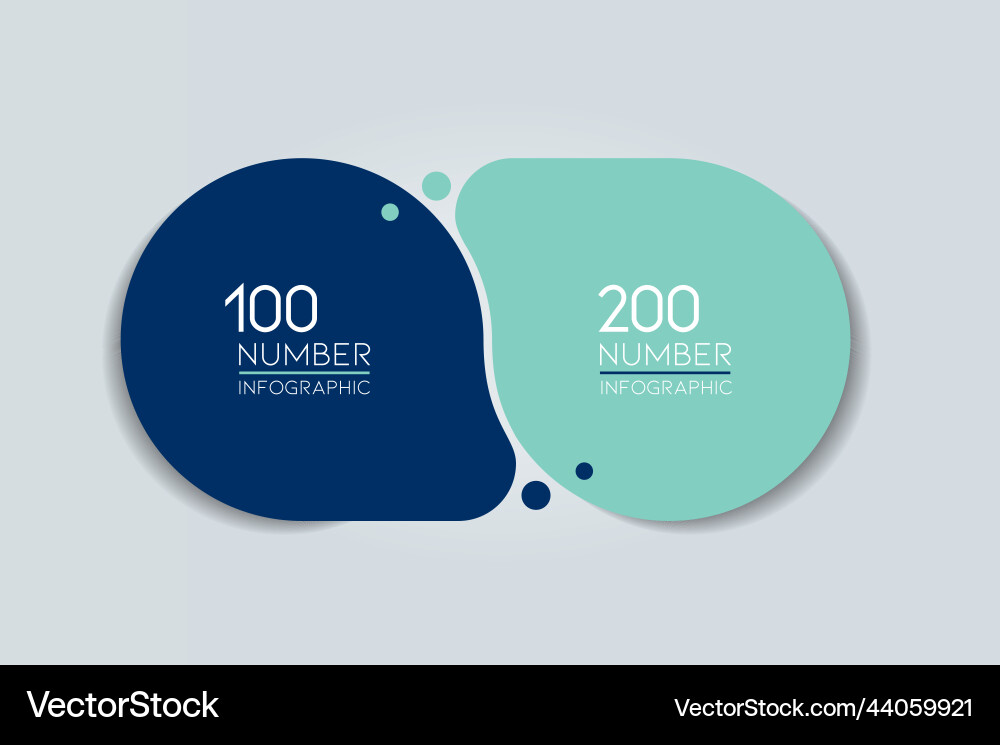 2 elements scheme diagram two connected circles 2 elements scheme diagram two connected circles vector image