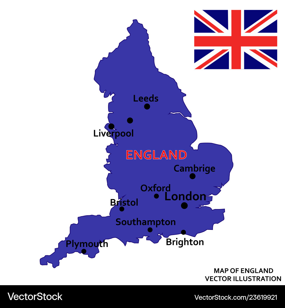 Map of england