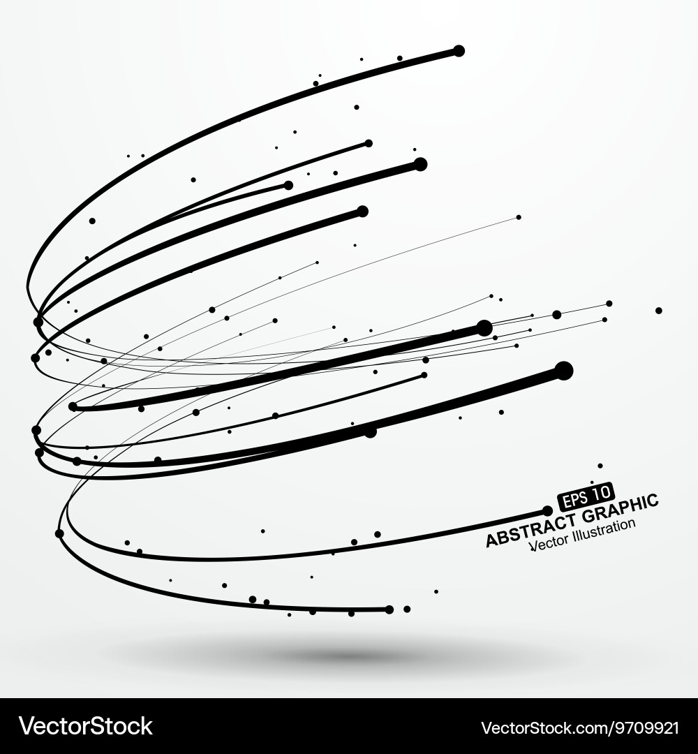 Tornadoabstract graphics vector image