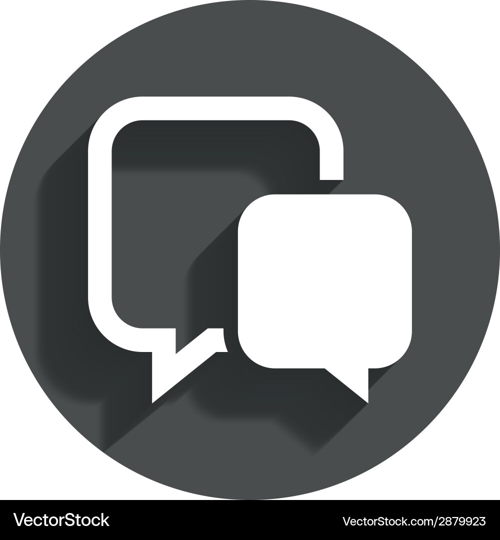 Speech Bubble Icon Royalty Free Vector Image - VectorStock