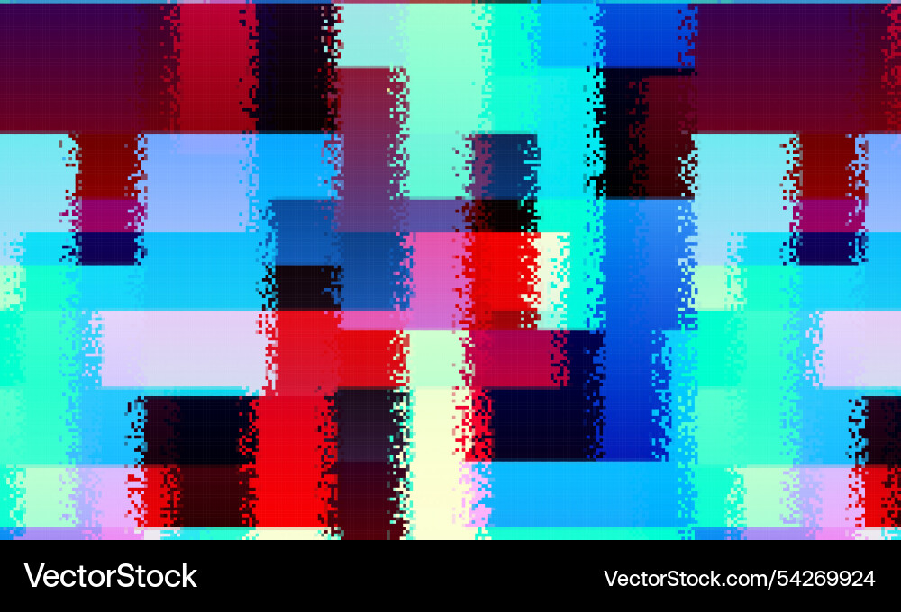 Pixel bitmap texture pattern geometric Vector Image