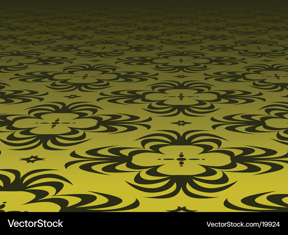 Receding Floor Pattern Vector Image